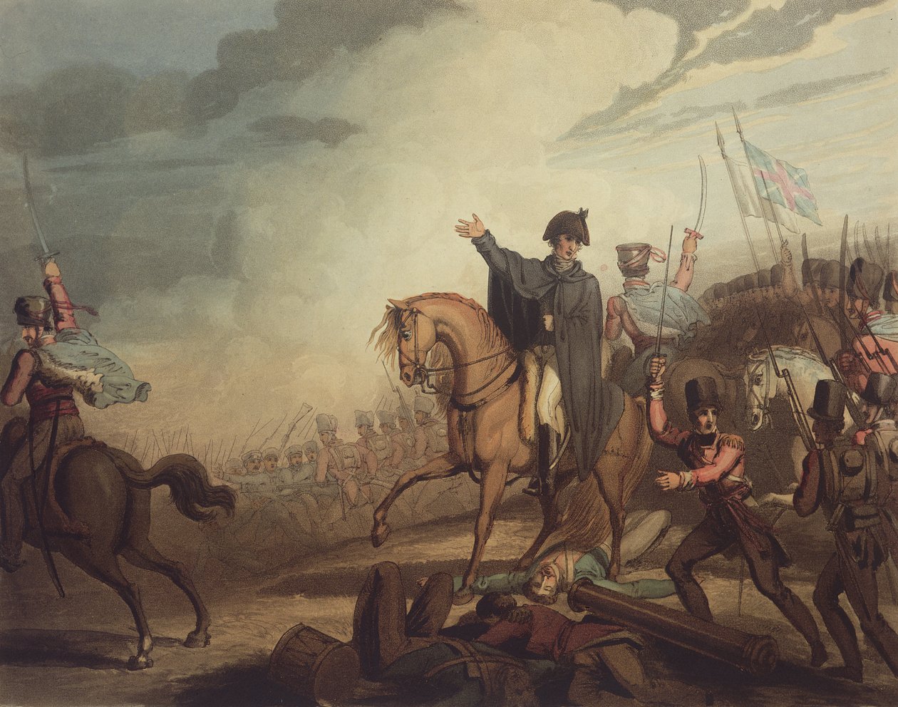 Wellington ved Waterloo av Richard Westall