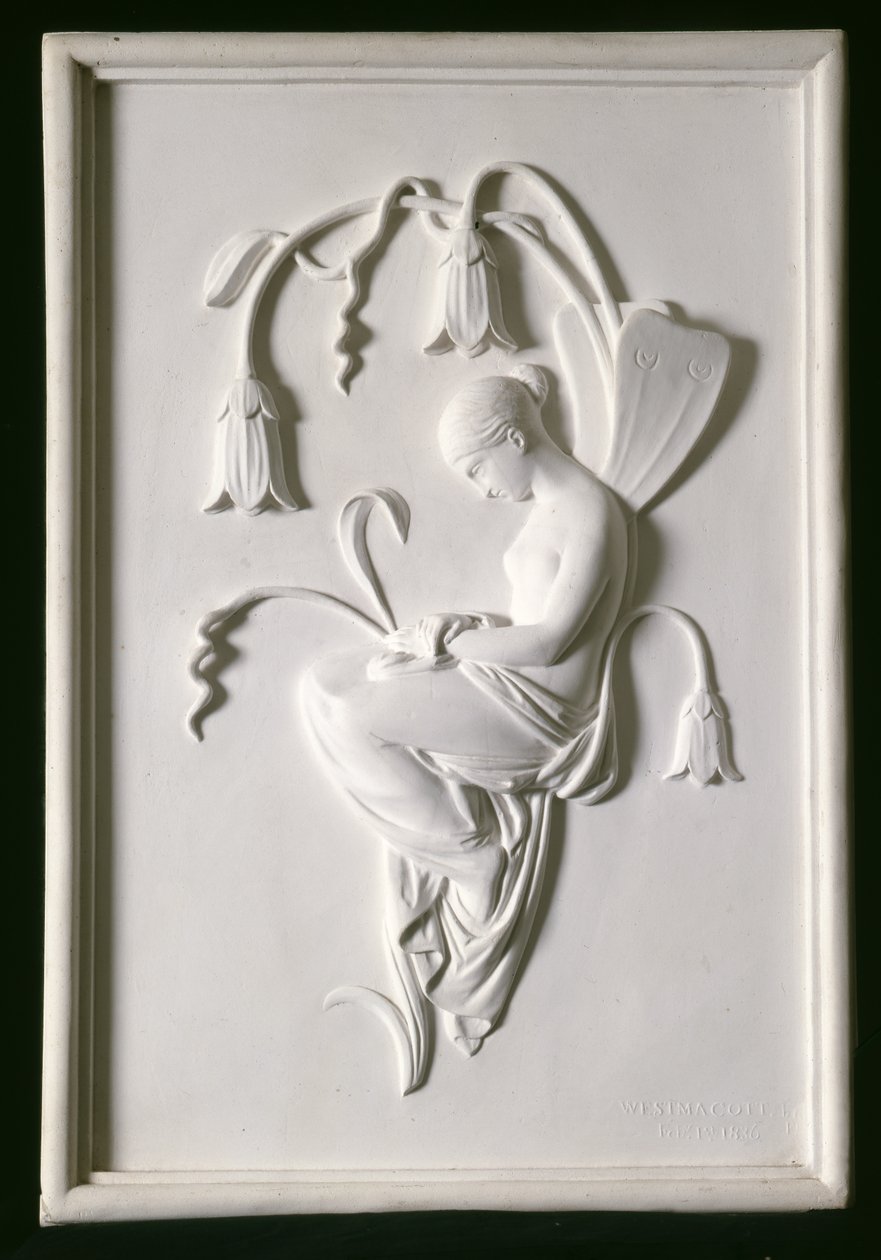 Bluebell, a Sylph, 1836 (gips) av Richard Westmacott