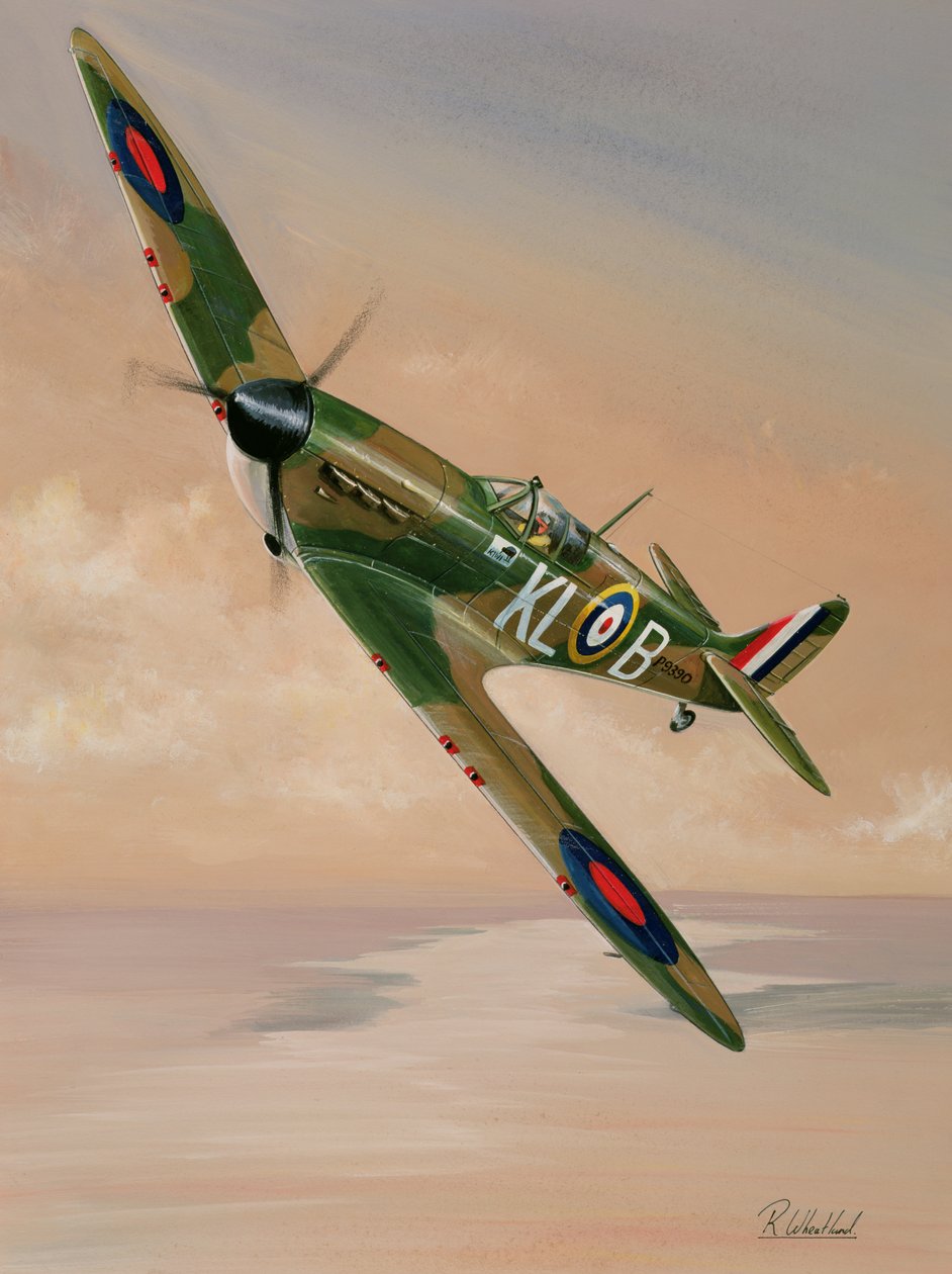 Turning For Home, 1997 (wc og gouache på papir) av Richard Wheatland