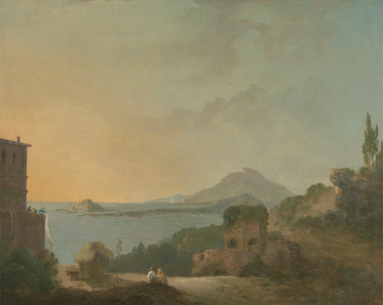 Ciceros Villa og Pozzuolibukten av Richard Wilson