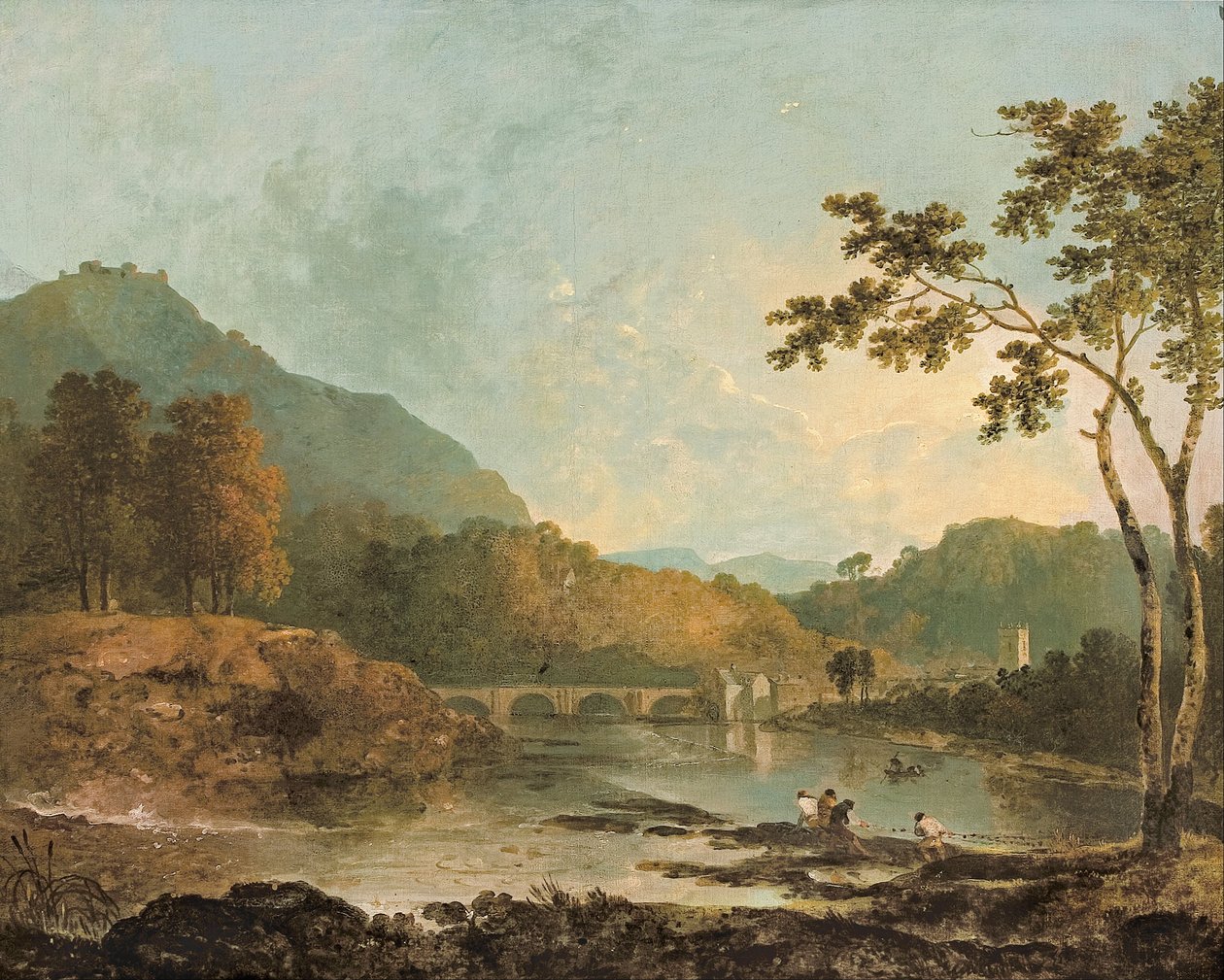 Dinas Kli fra Llangollen av Richard Wilson