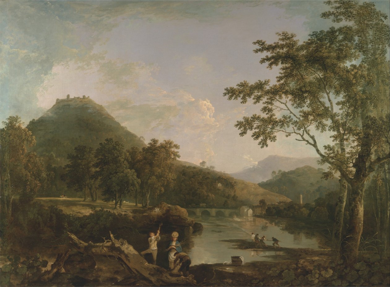 Dinas Kli fra Llangollen av Richard Wilson