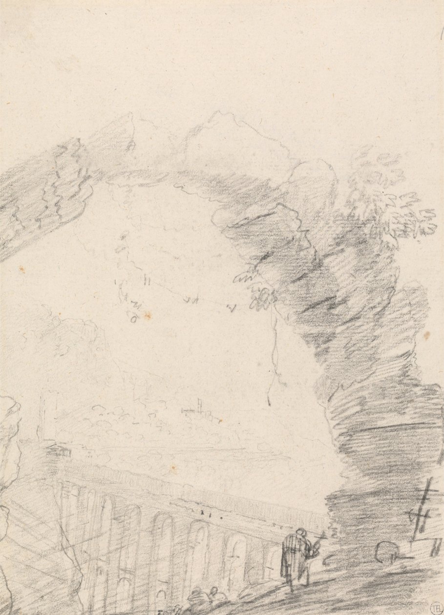 Ponte delle Torri, sett gjennom en bue av Richard Wilson