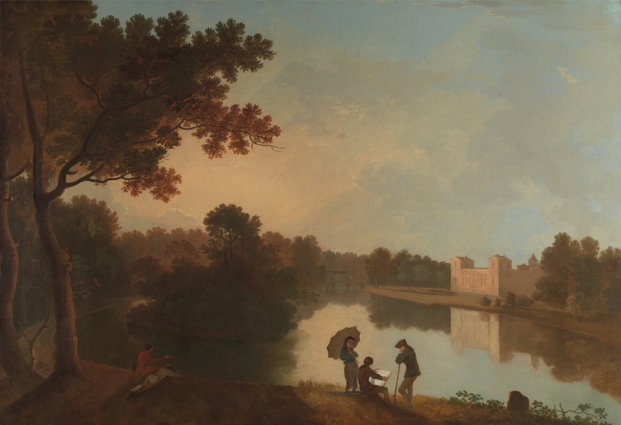Wilton House fra sørøst av Richard Wilson