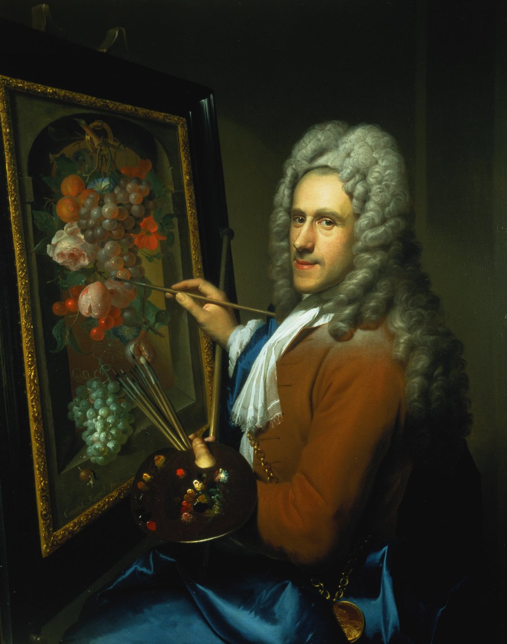 Portrett av kunstneren Coenraet Roepel av Richard van Bleeck