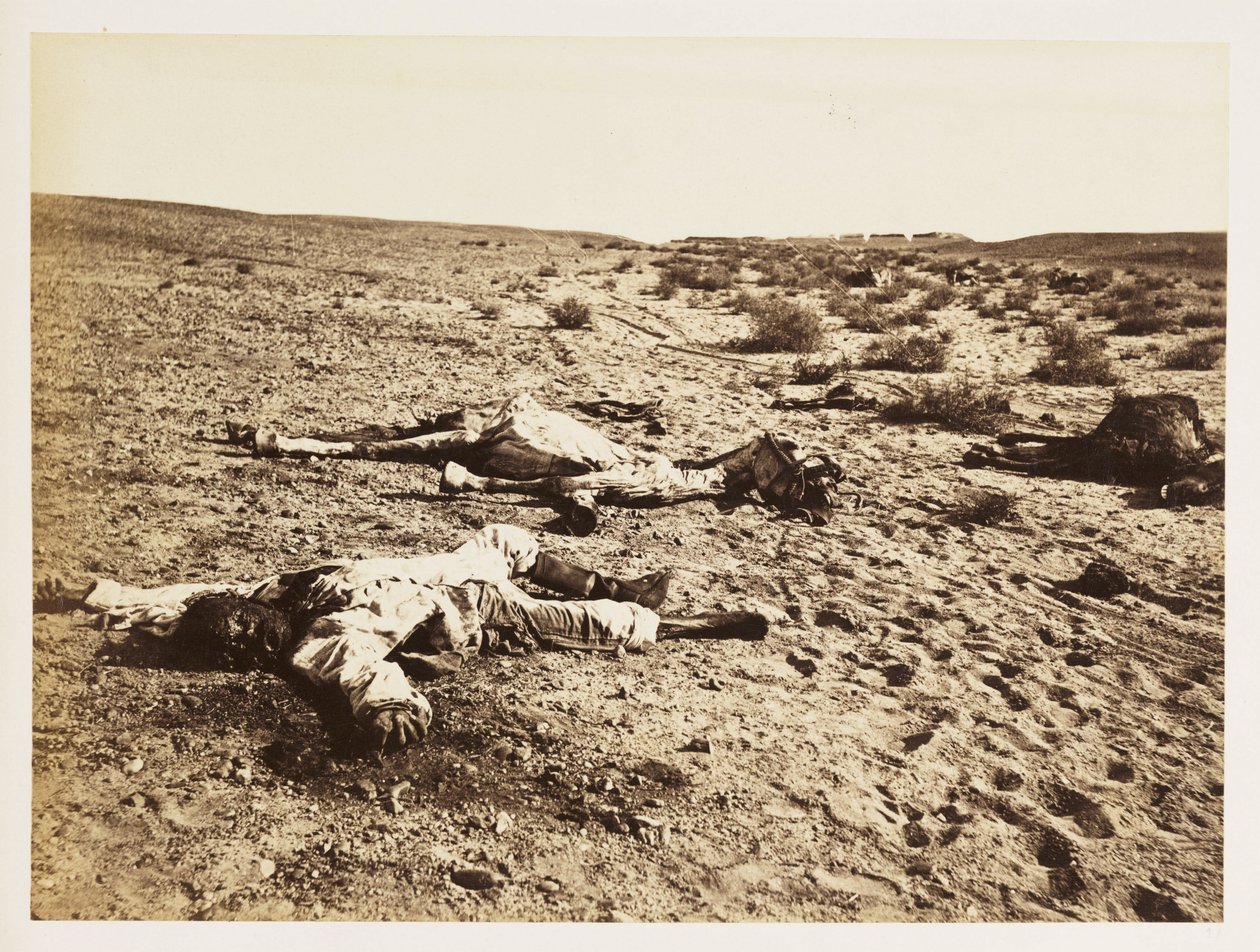 Død soldat i Tel-el-Kebir, Egypt, 6. desember 1882 av John Pardon