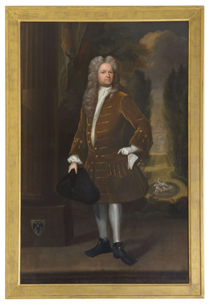 William Stukeley, ca. 1726 (olje på lerret) av Richard (attr. to) Collins