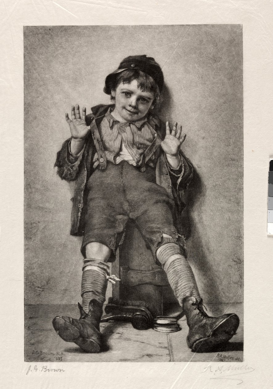 Jeg er helt lykkelig, 1886. av Richard Alexander Muller