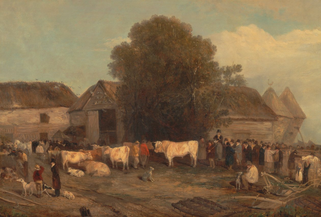 Gårdssalget av Richard Barrett Davis