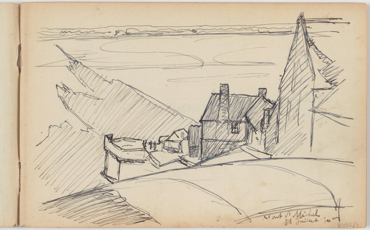 Mont-Saint-Michel av Richard Baseleer