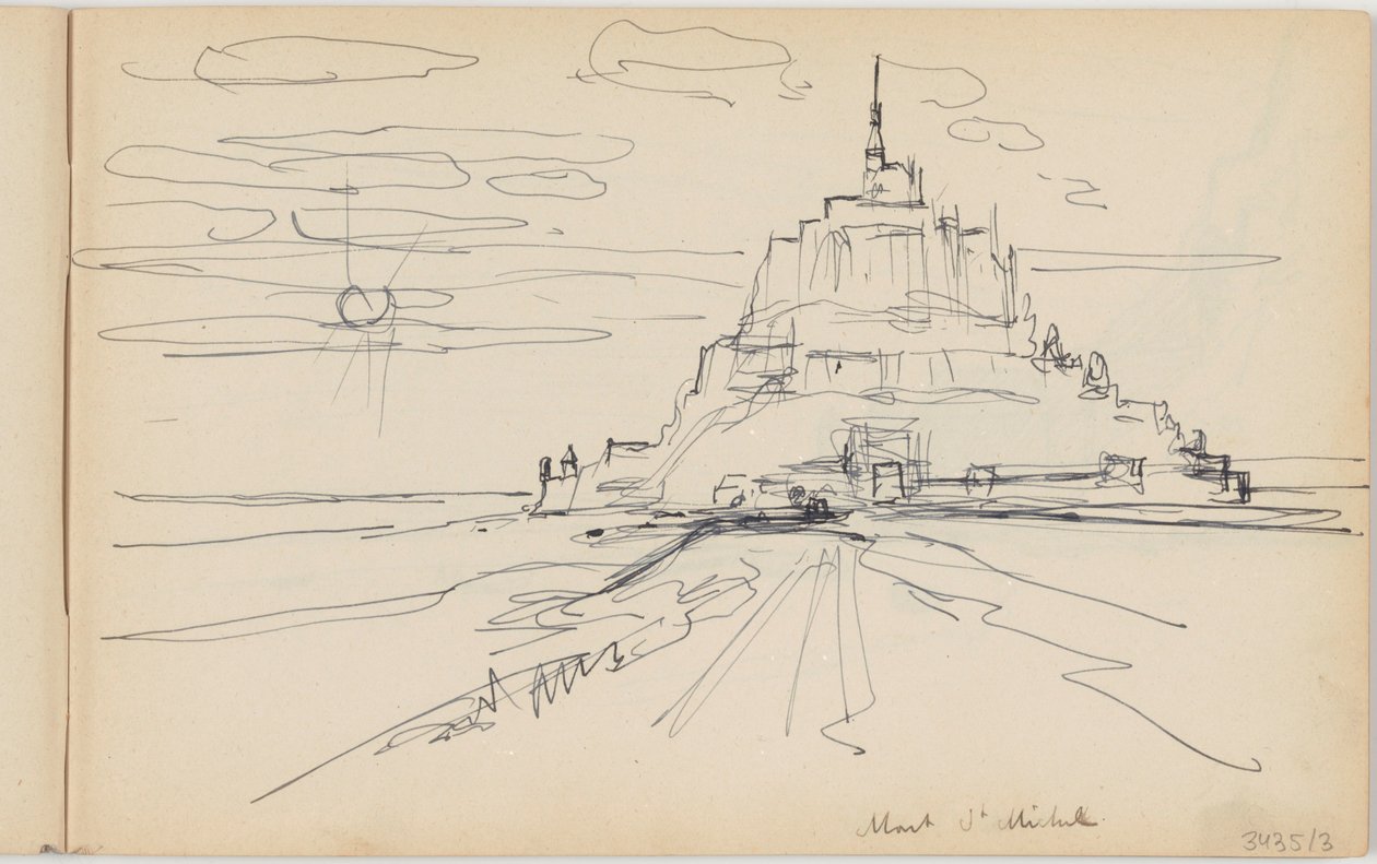Mont Saint-Michel av Richard Baseleer