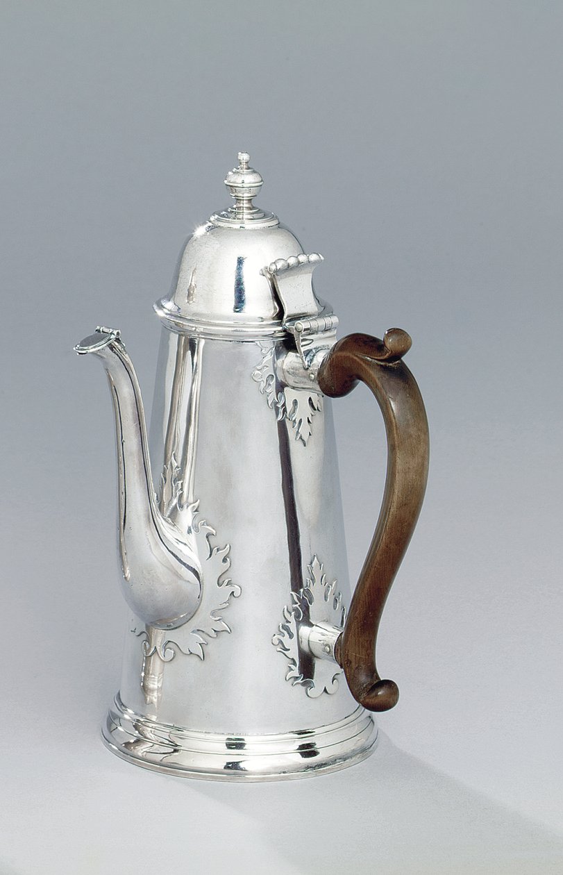 Queen Anne kaffekanne av Richard Bayley