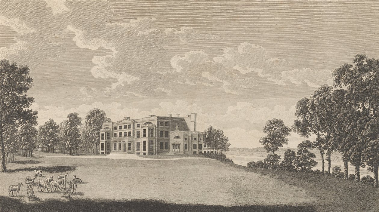 Belvidere House, nær Erith, i County of Kent, fra Edward Hasted