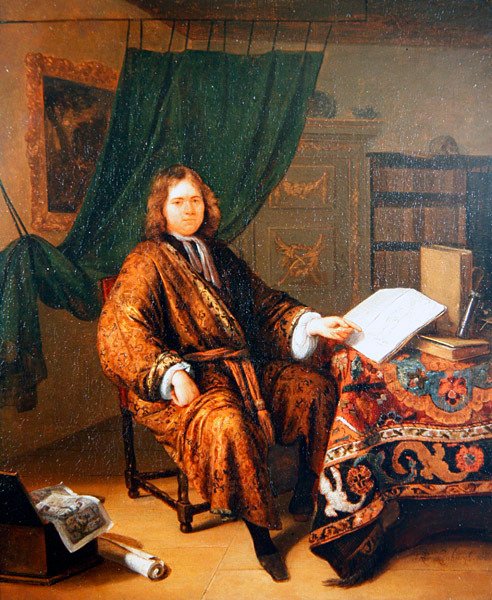 Kjenner i biblioteket hans av Richard Brackenburgh