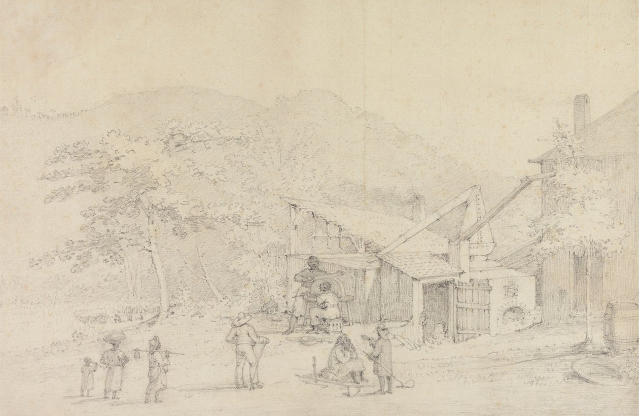 Forbereder for felten, Trinidad av Richard Bridgens
