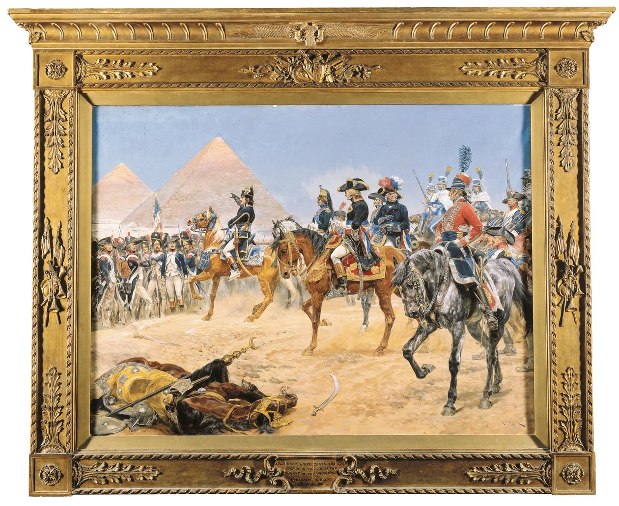 Bonaparte i Egypt i 1798, 1911 av Richard Caton II Woodville