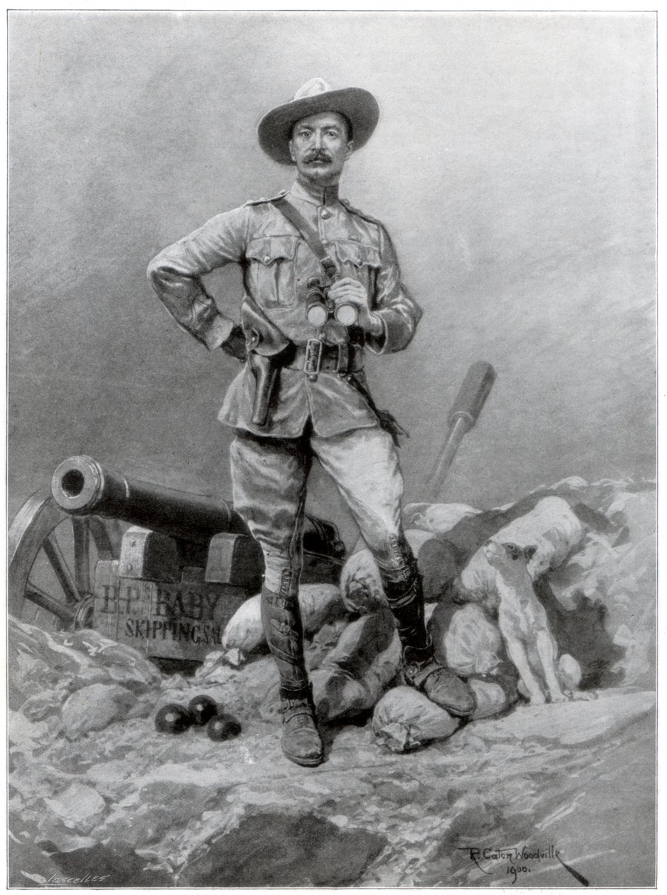 Generalmajor Robert Baden Powell 1857-1941, 1900. av Richard Caton II Woodville