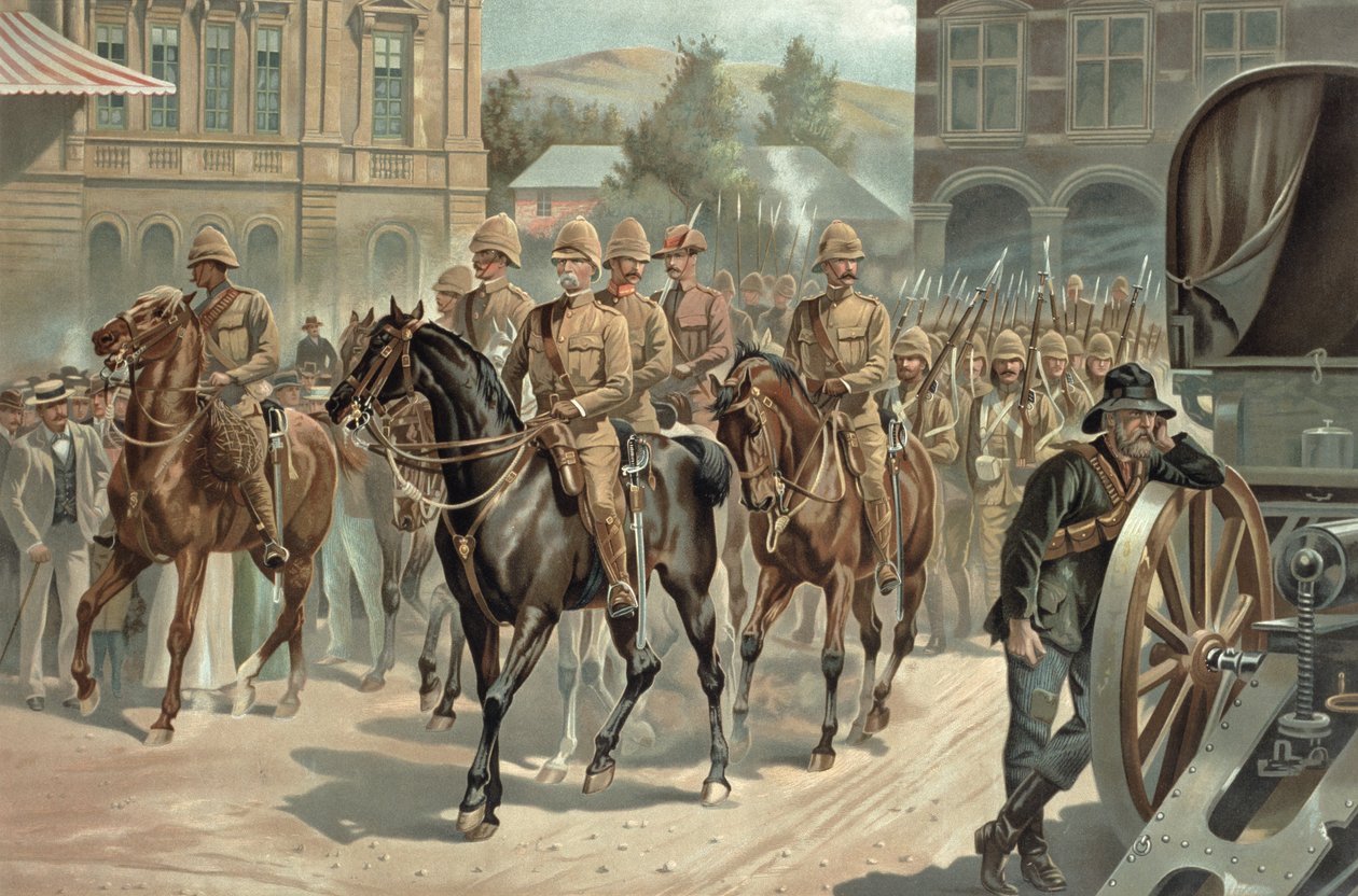 Lord Roberts (1832-1914) inntog i Pretoria 5. juni 1900 av Richard Caton Woodville