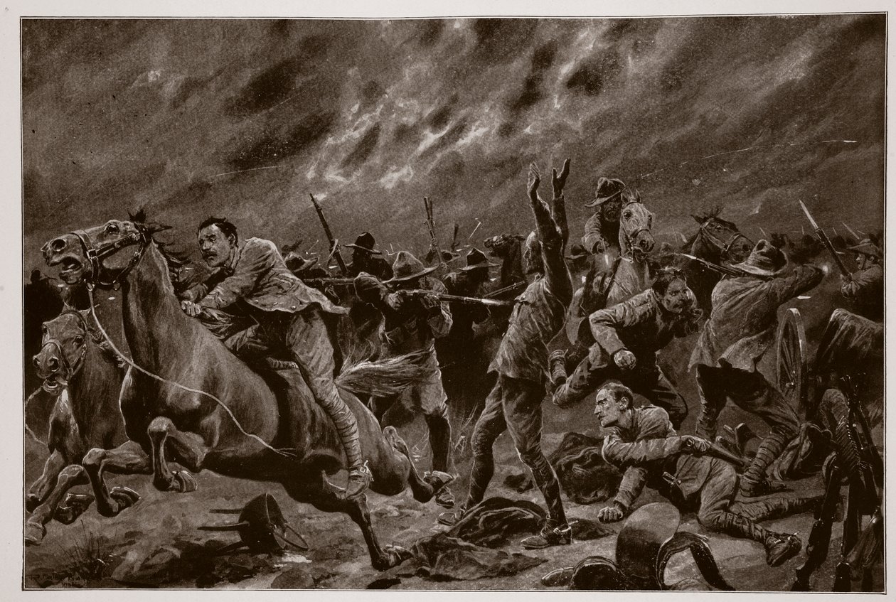 Ulykken for viktorianerne på Wilmansrust, 12. juni 1901 av Richard Caton Woodville junior