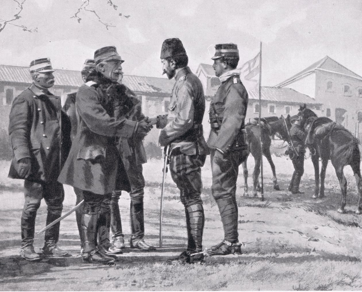 The Surrender of Yanina, illustrasjon fra 