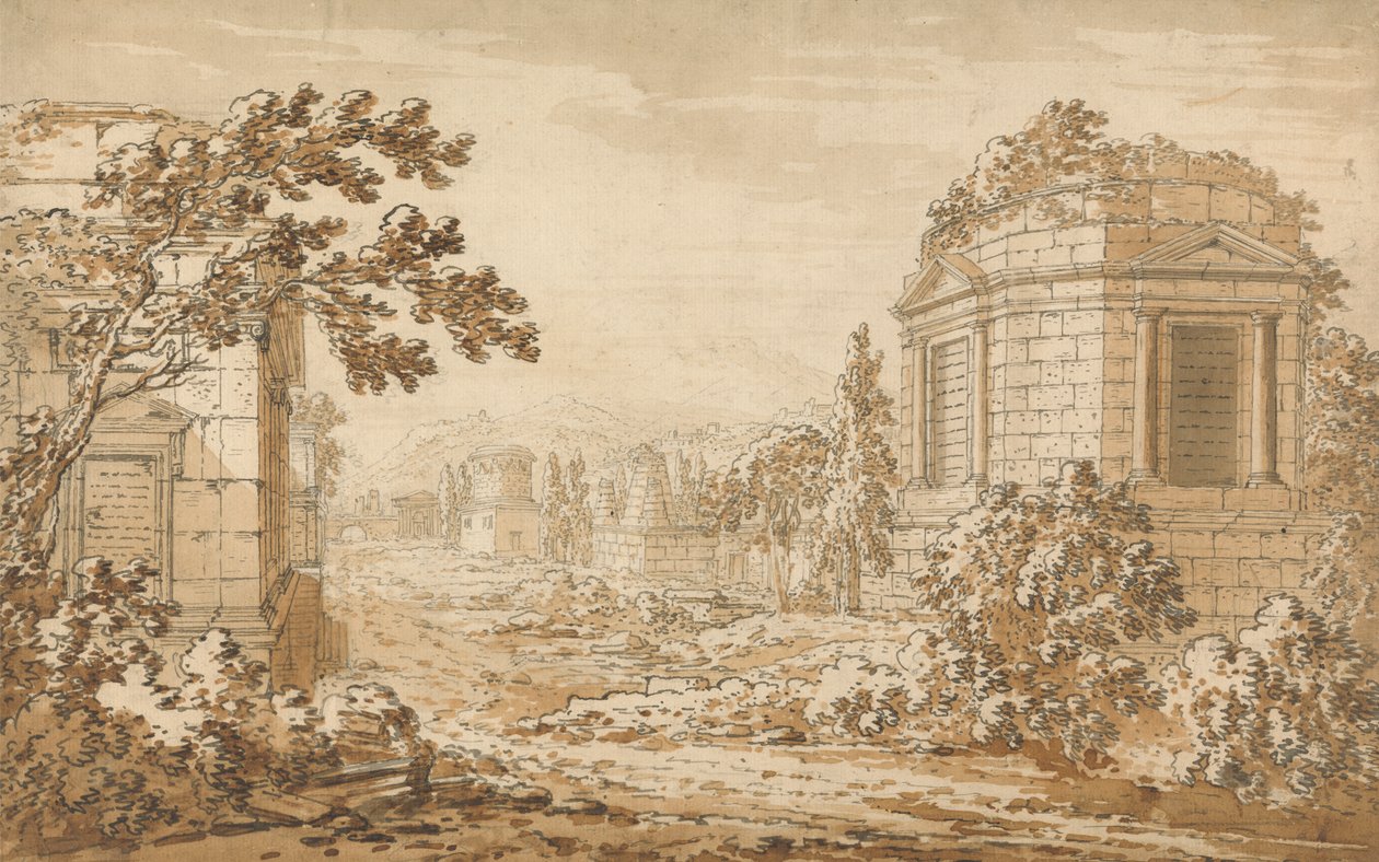 Klassisk landskap av Richard Cooper the Younger