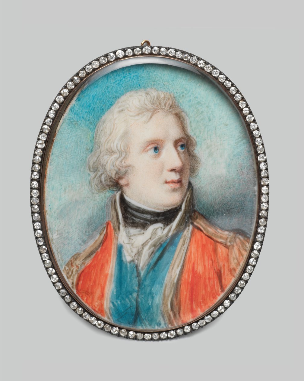 Ensign Lionel Robert Tollemache (1774–1793) av Richard Cosway