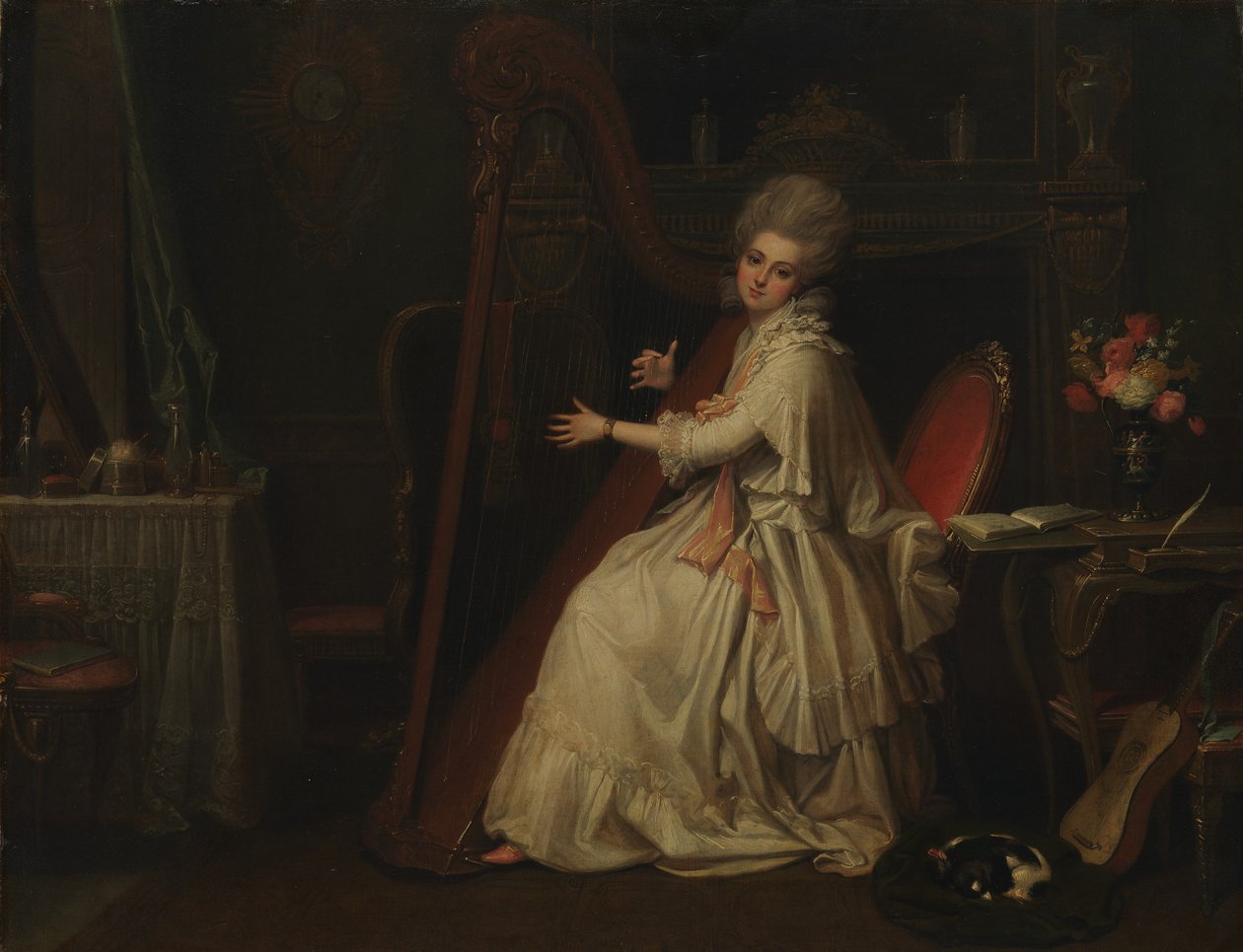 Marianne Dorothy Harland 1759-1785, senere fru William Dalrymple. av Richard Cosway