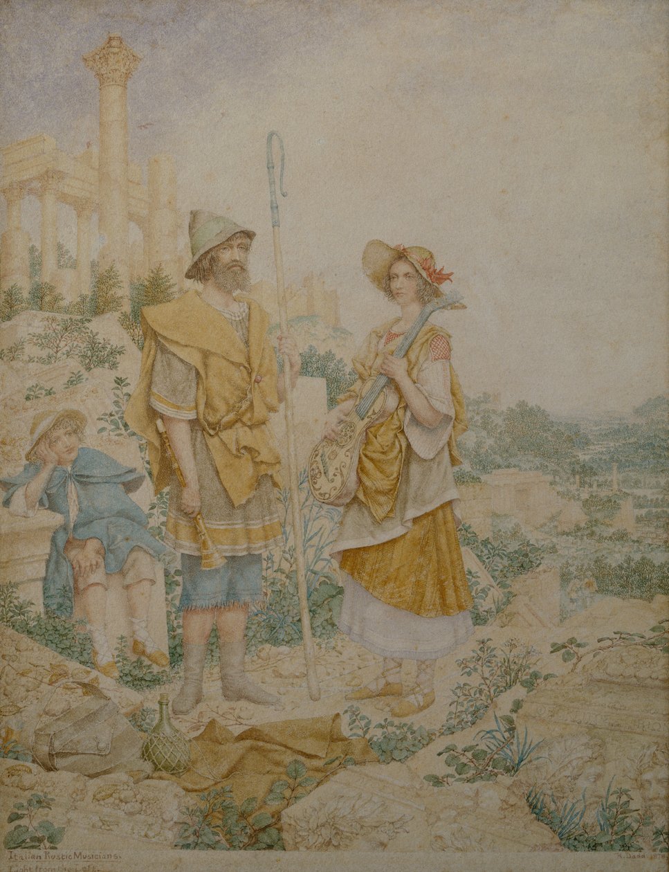 Italienske rustikke musikere av Richard Dadd