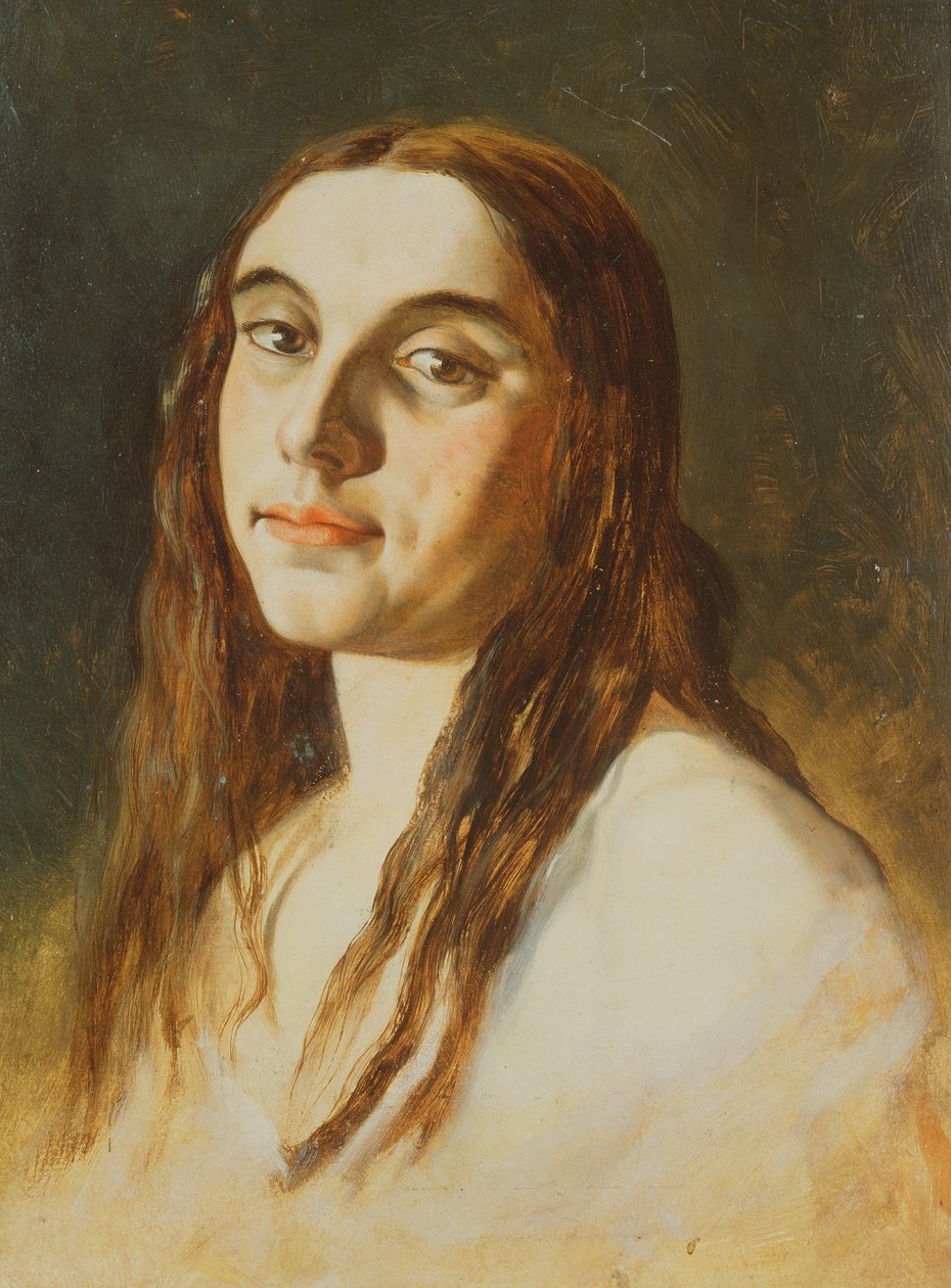 Portrett av en gal dame av Richard Dadd
