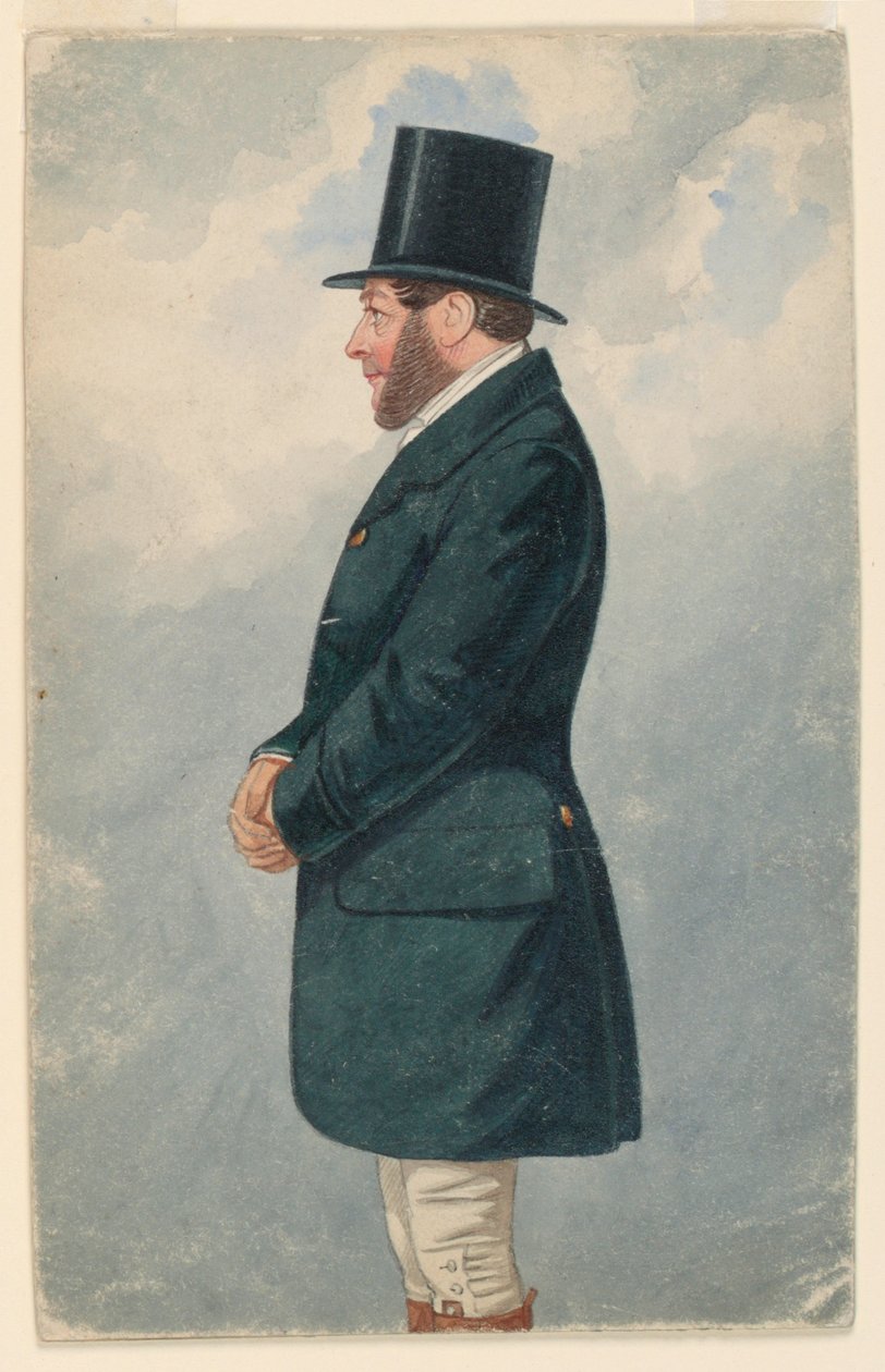 Portrett av George Beets av Richard Dighton