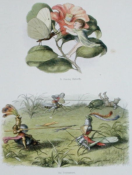 A Dancing Butterfly, and The Tournament, illustrasjoner fra 