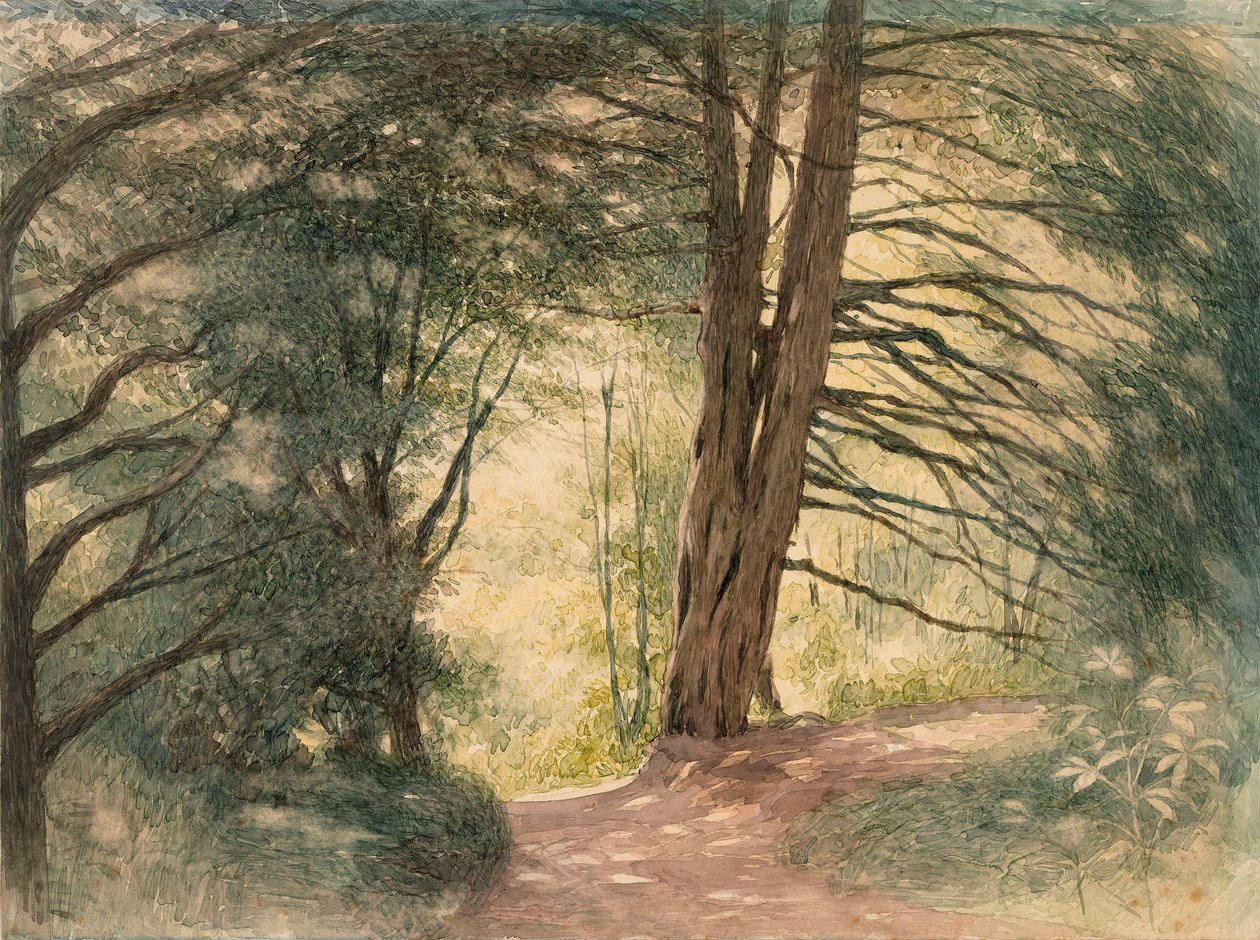 Box Hill, Surrey av Richard Doyle