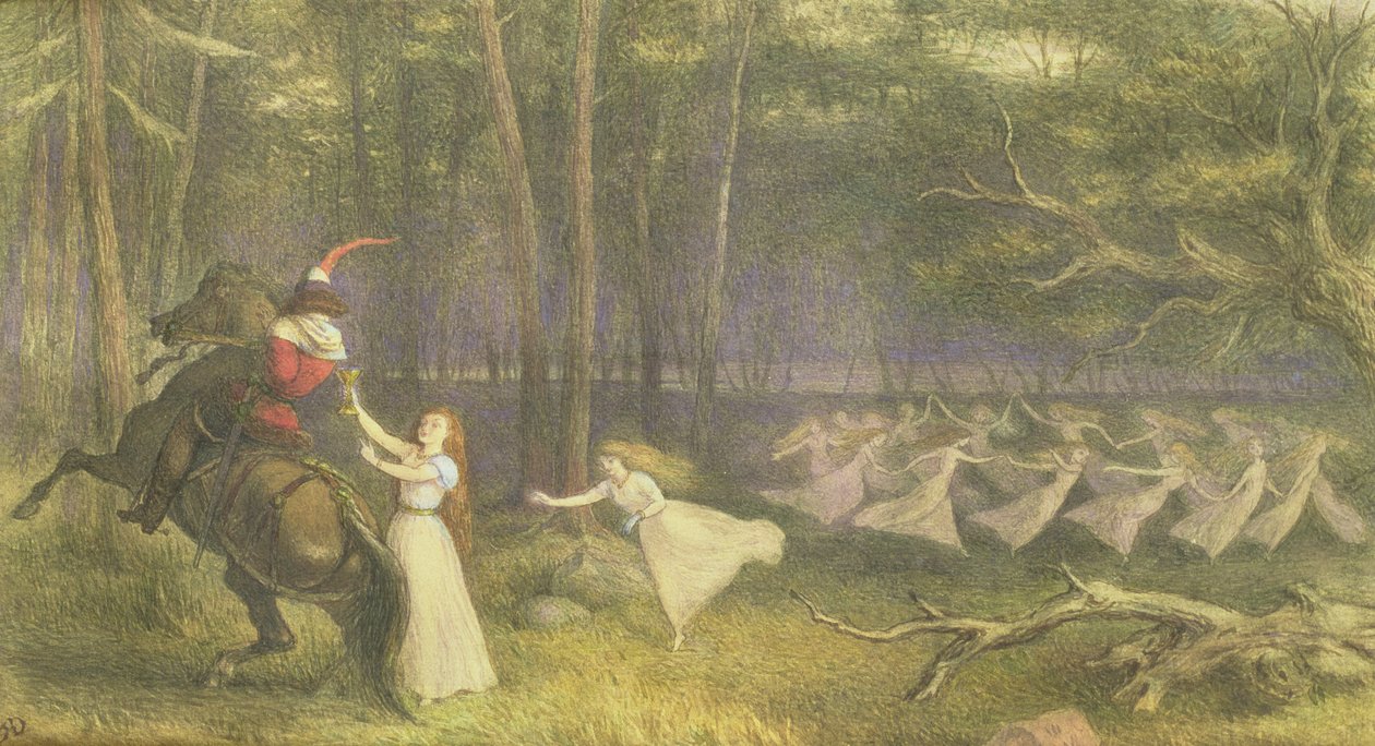 Alterbegeret i Aagerup: Avreiseøyeblikket av Richard Doyle