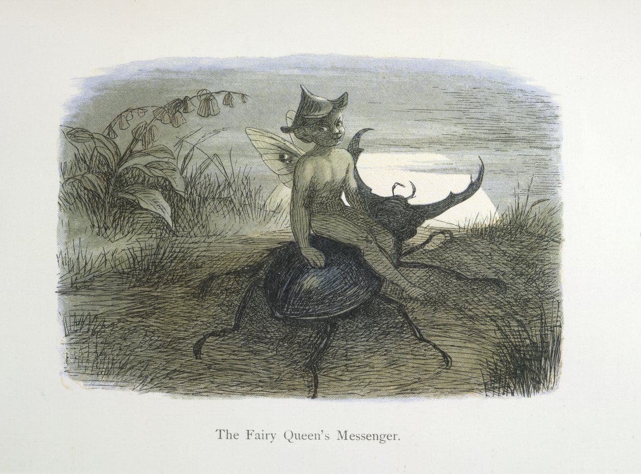 Eventyrdronningens budbringer av Richard Doyle