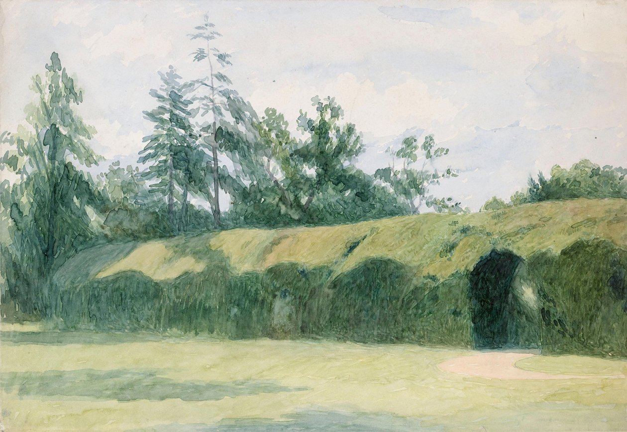Barlindparterret ved Headfort House, grevskapet Meath av Richard Doyle