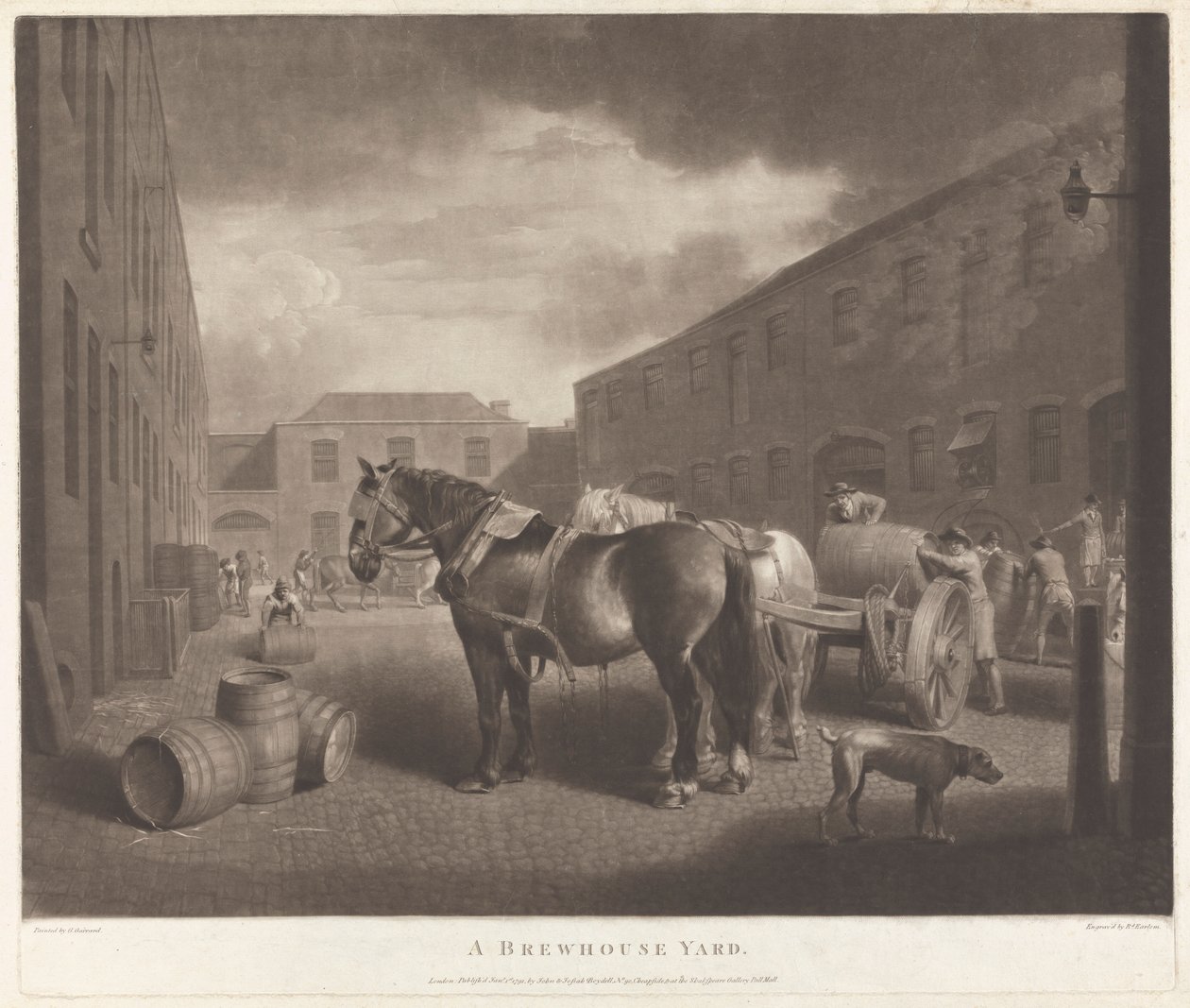 Et bryggerigård av Richard Earlom