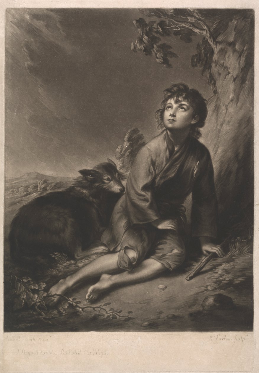 En gjetergutt av Richard Earlom