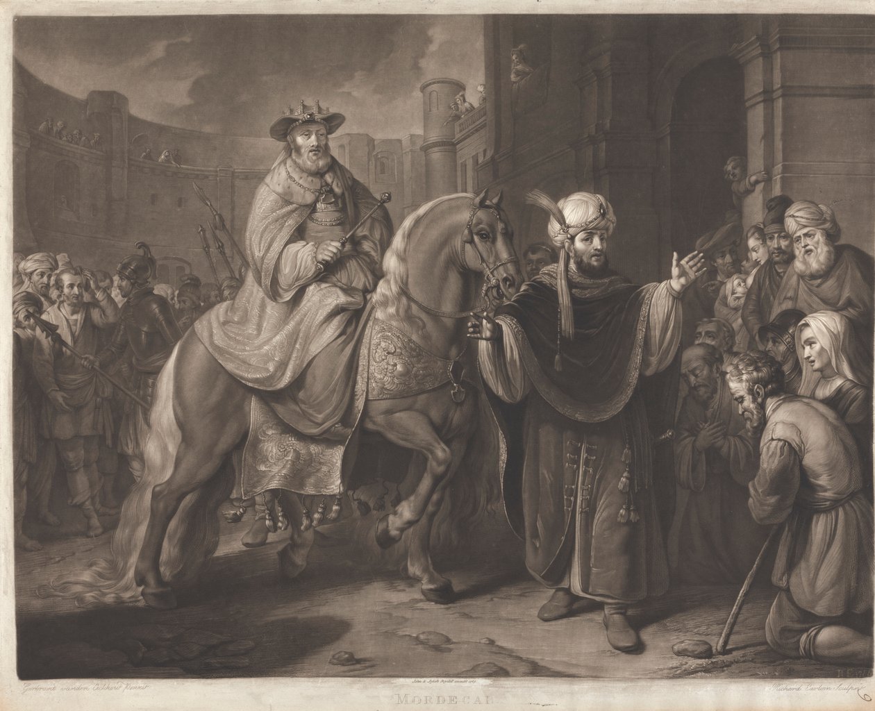 Mordekai av Richard Earlom