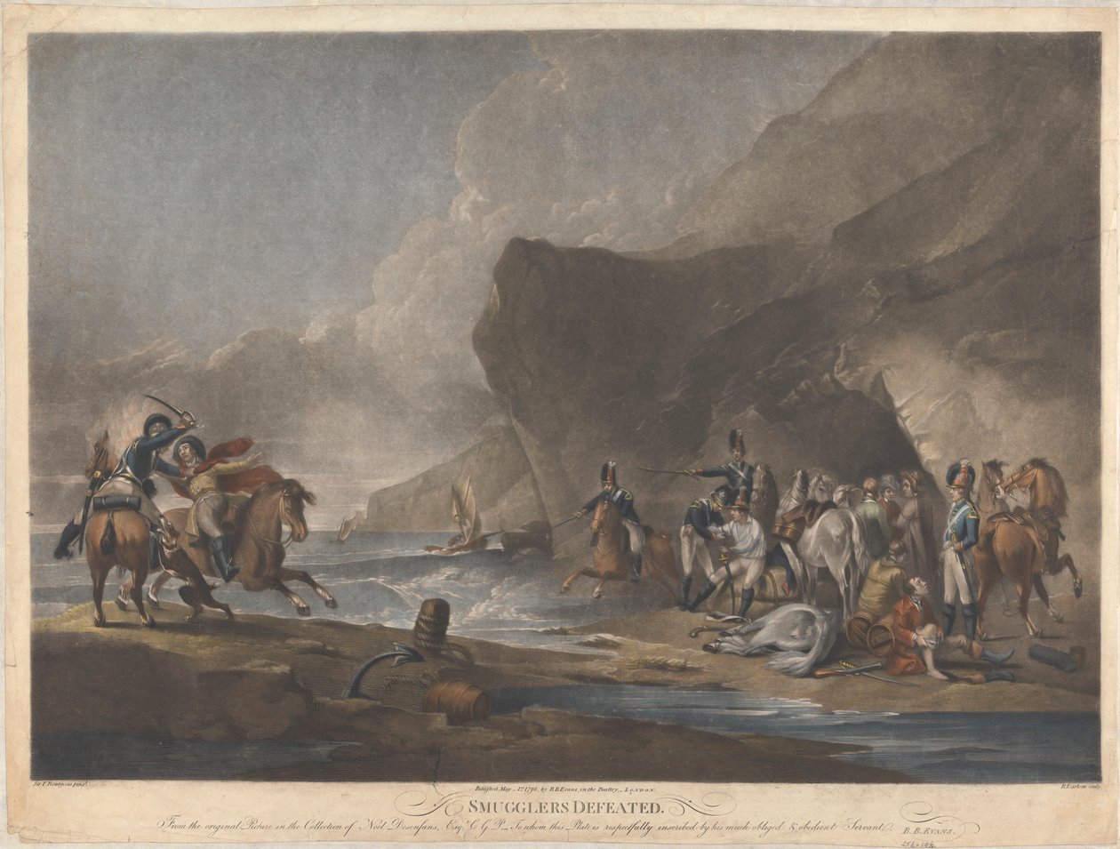 Smuglere beseiret av Richard Earlom