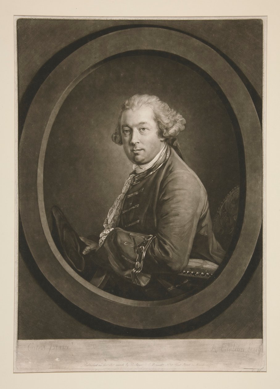 Thomas Pownall av Richard Earlom
