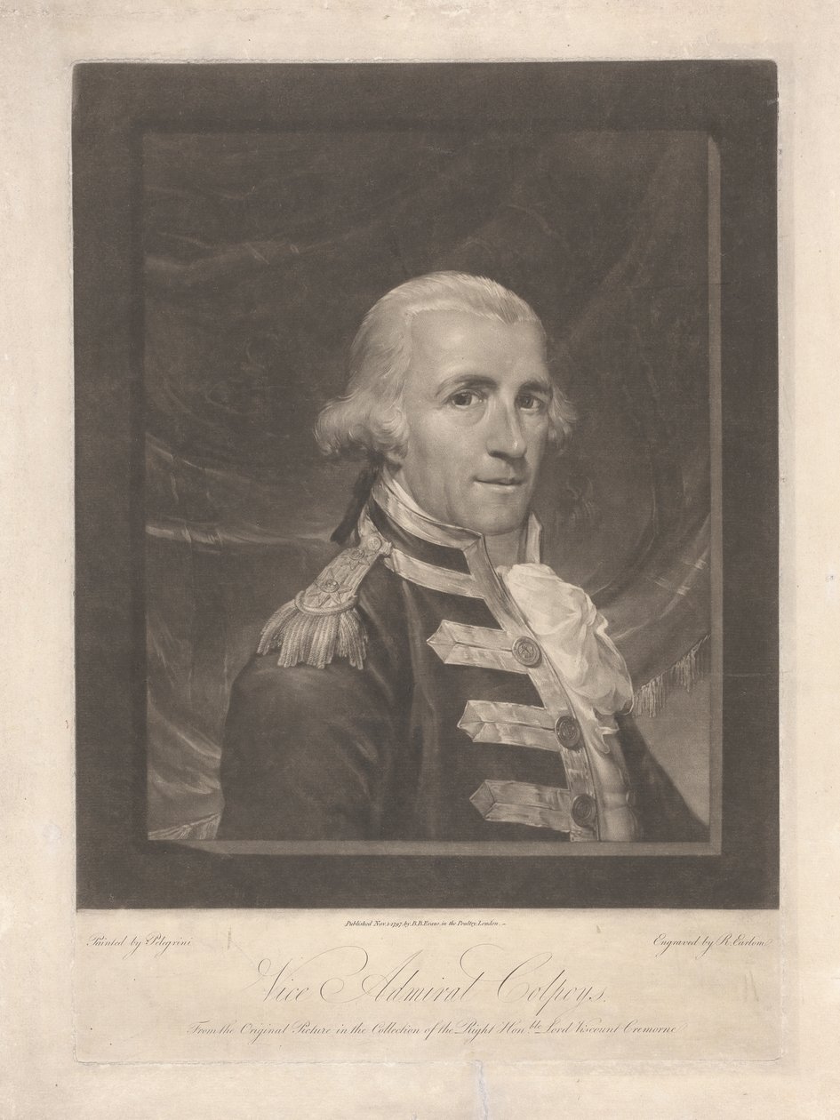 Viseadmiral Colpoys av Richard Earlom