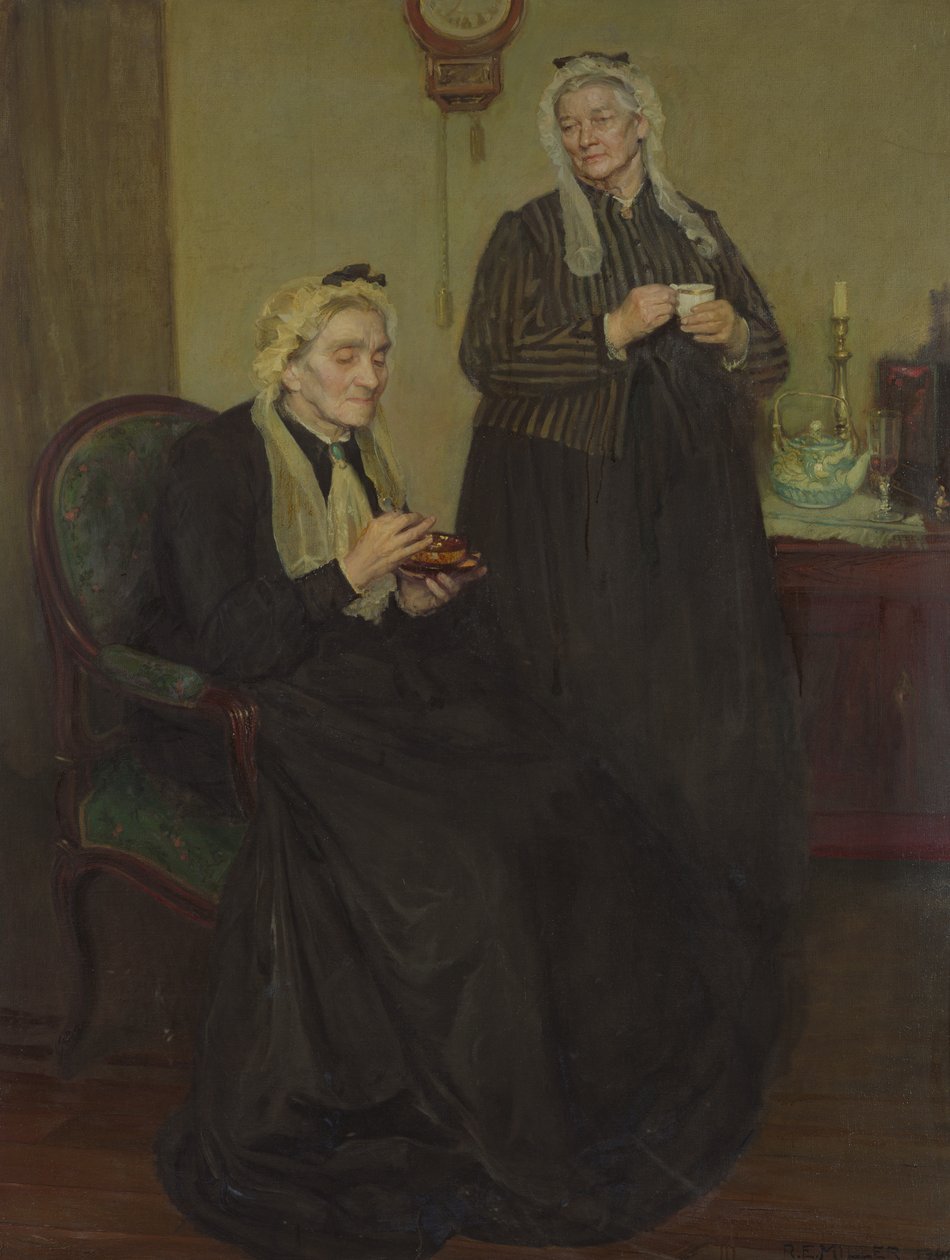 The Elderly Spinsters, 1904 av Richard Edward Miller