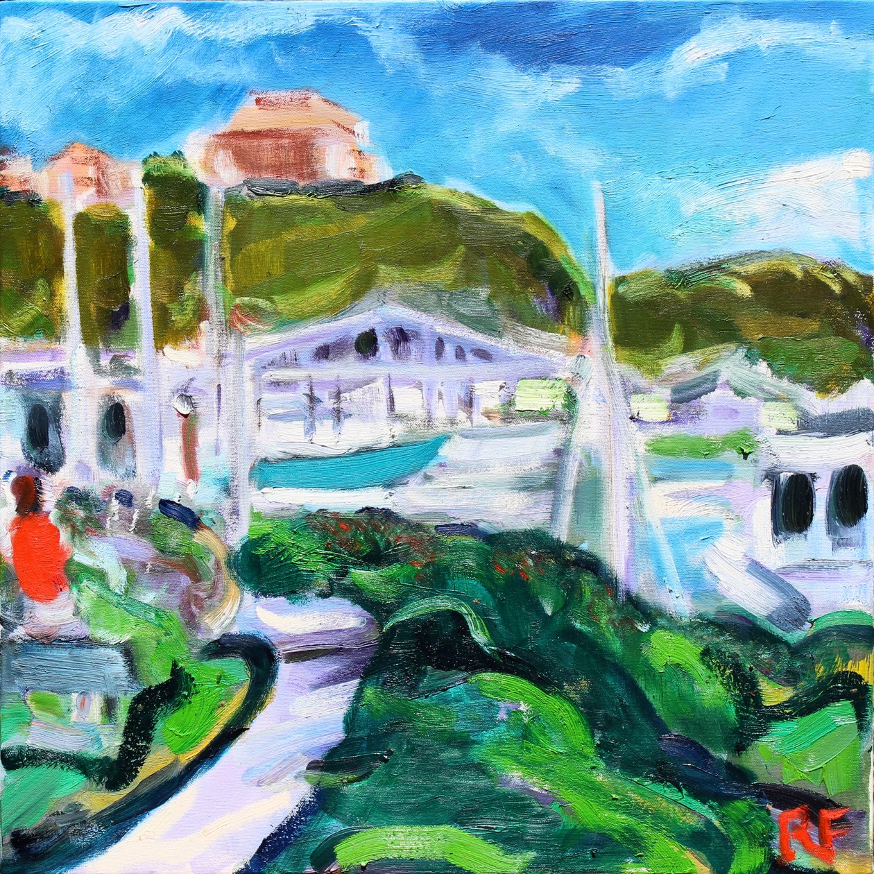 Boat Shed, Vallejo, 2018 av Richard Fox