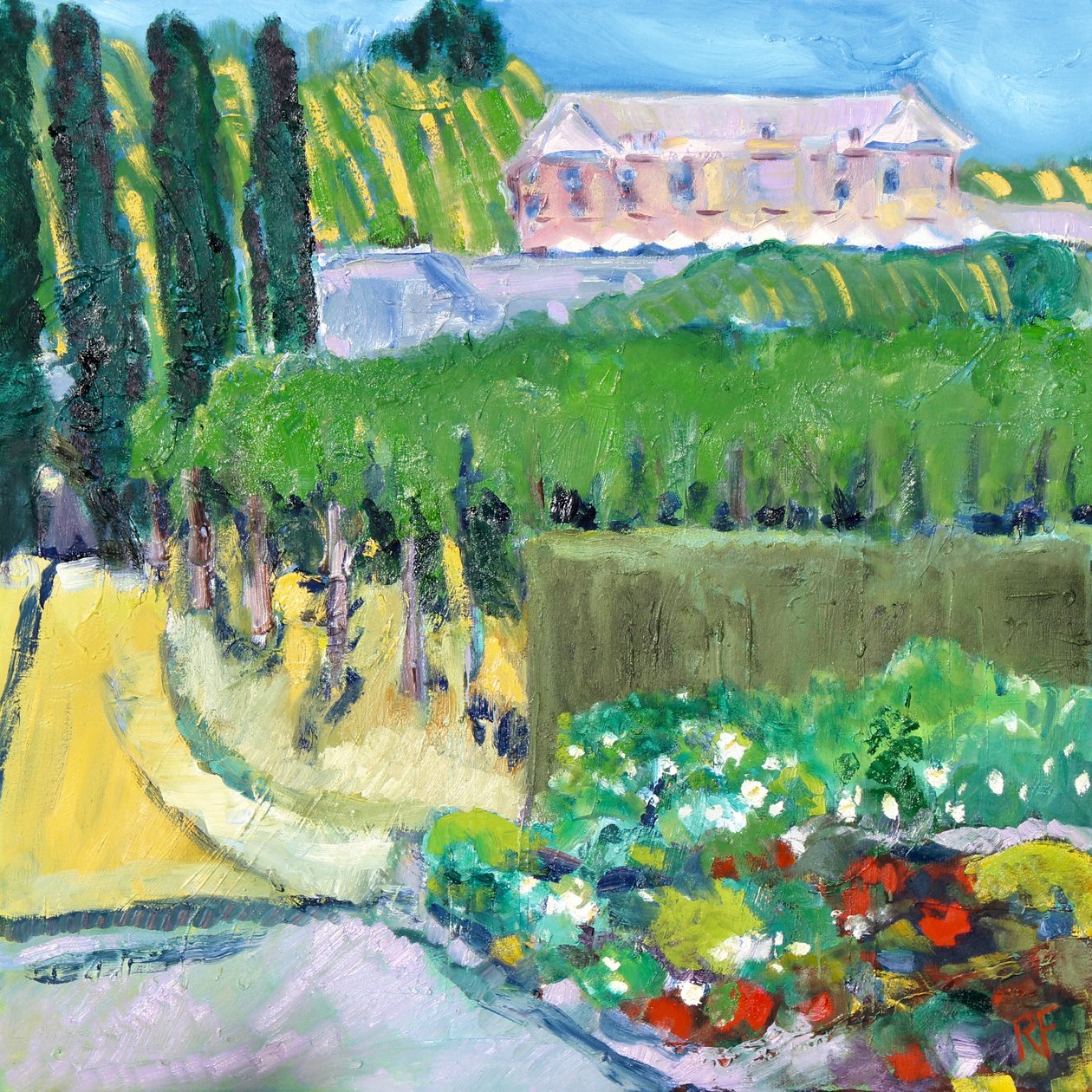 Chateau on the Hill, 2019 av Richard Fox