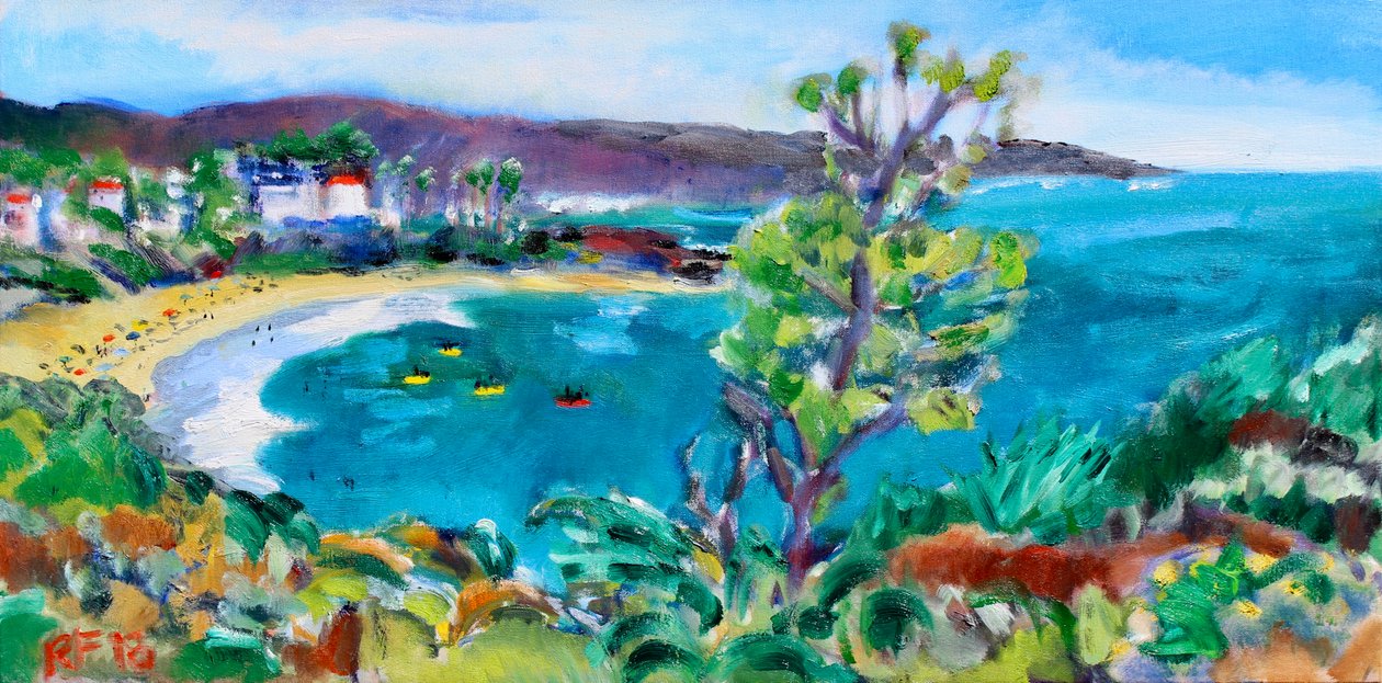 Crescent Bay, Laguna Beach, 2018 av Richard Fox