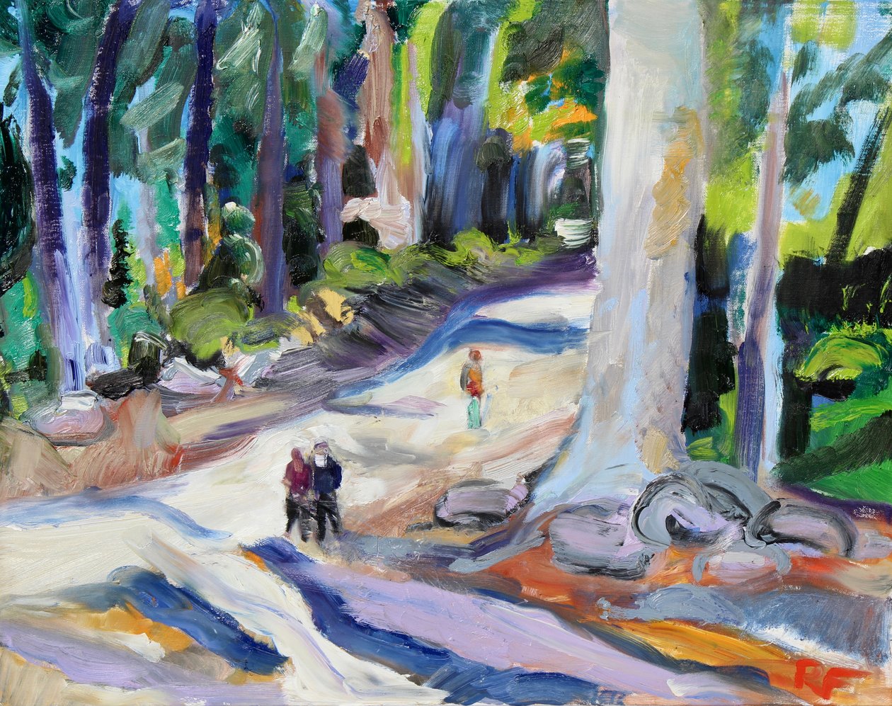 Eucalyptus Grove, 2020 av Richard Fox