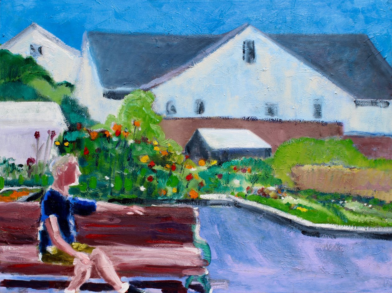 Blomsterbed, 2019 av Richard Fox