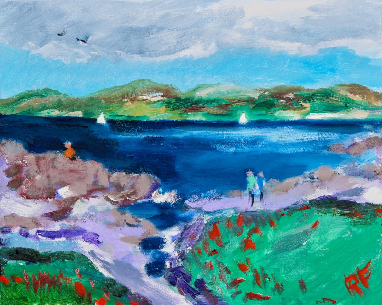 Sen ettermiddag, Monterey, 2017 av Richard Fox