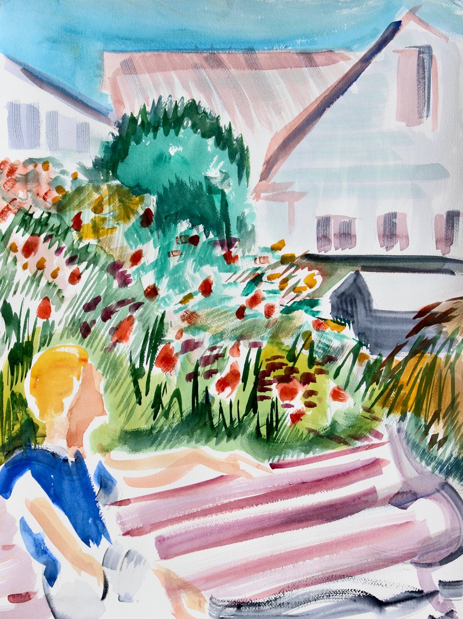 Luther Burbank Gardens, Santa Rosa, 2016 av Richard Fox