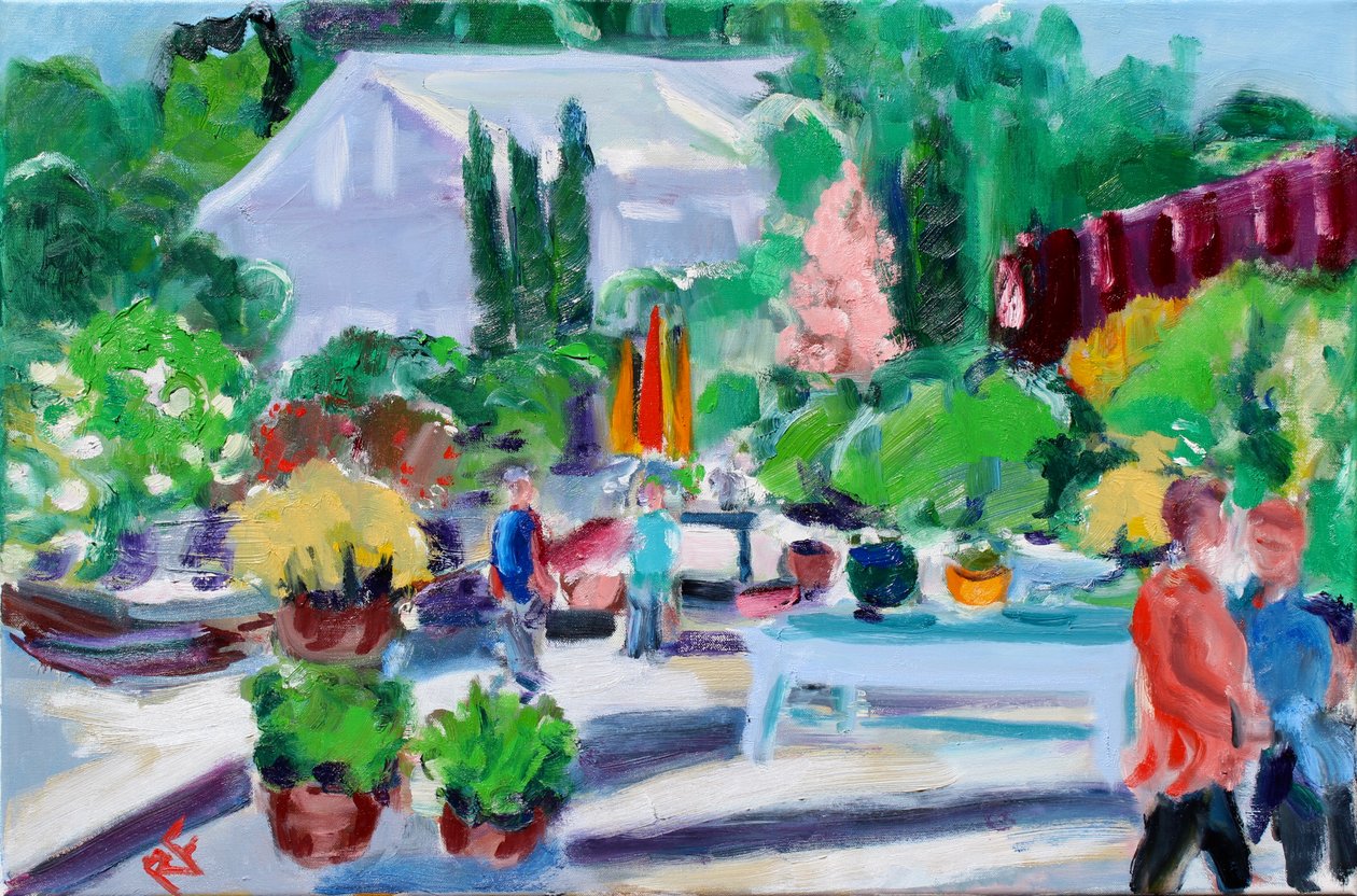 Popup-marked, Napa, 2020 av Richard Fox